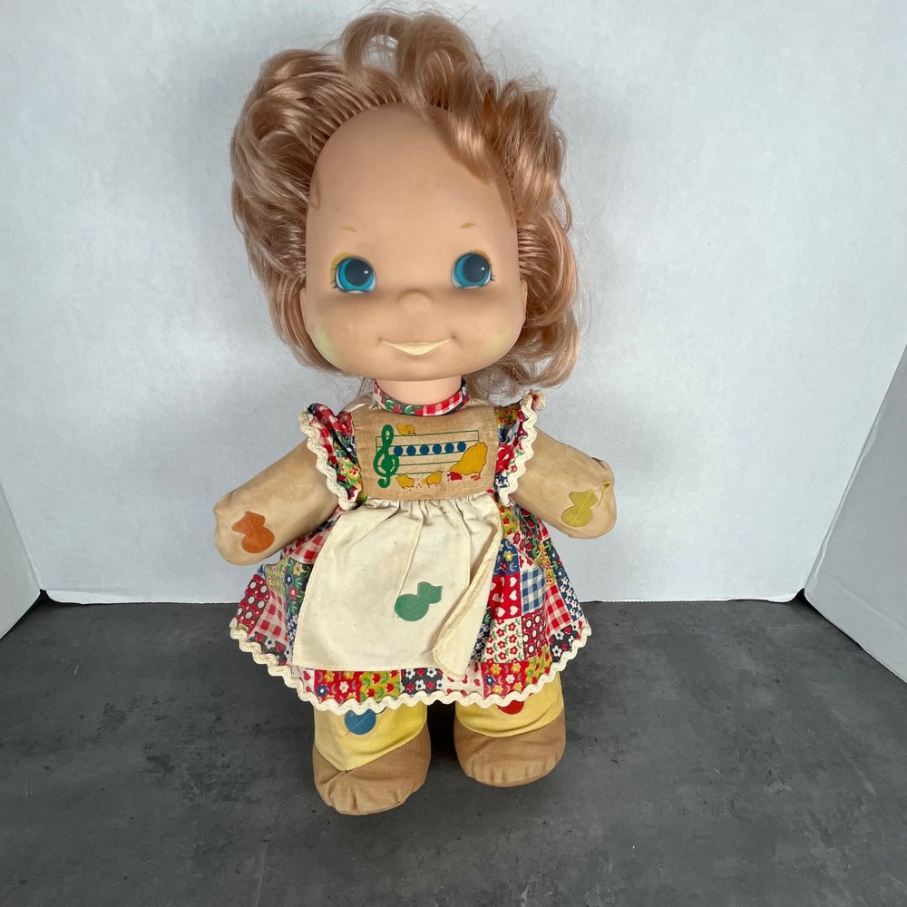 Mattel 1974 Musical Doll Children's‎ Toy Vintage Tested Works